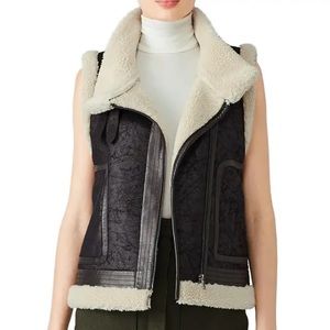 Joie Danay Faux Fur Vest